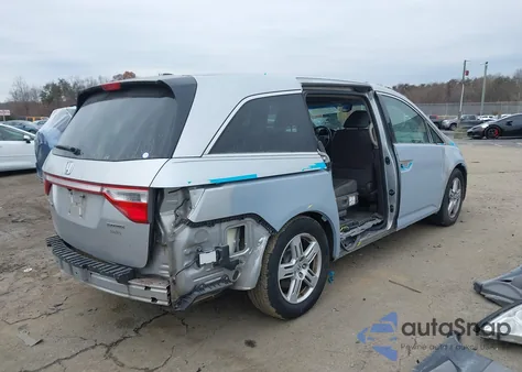 2012 Honda Odyssey Touring/Touring Elite from USA, damaged, VIN 5FNRL5H9XCB141453